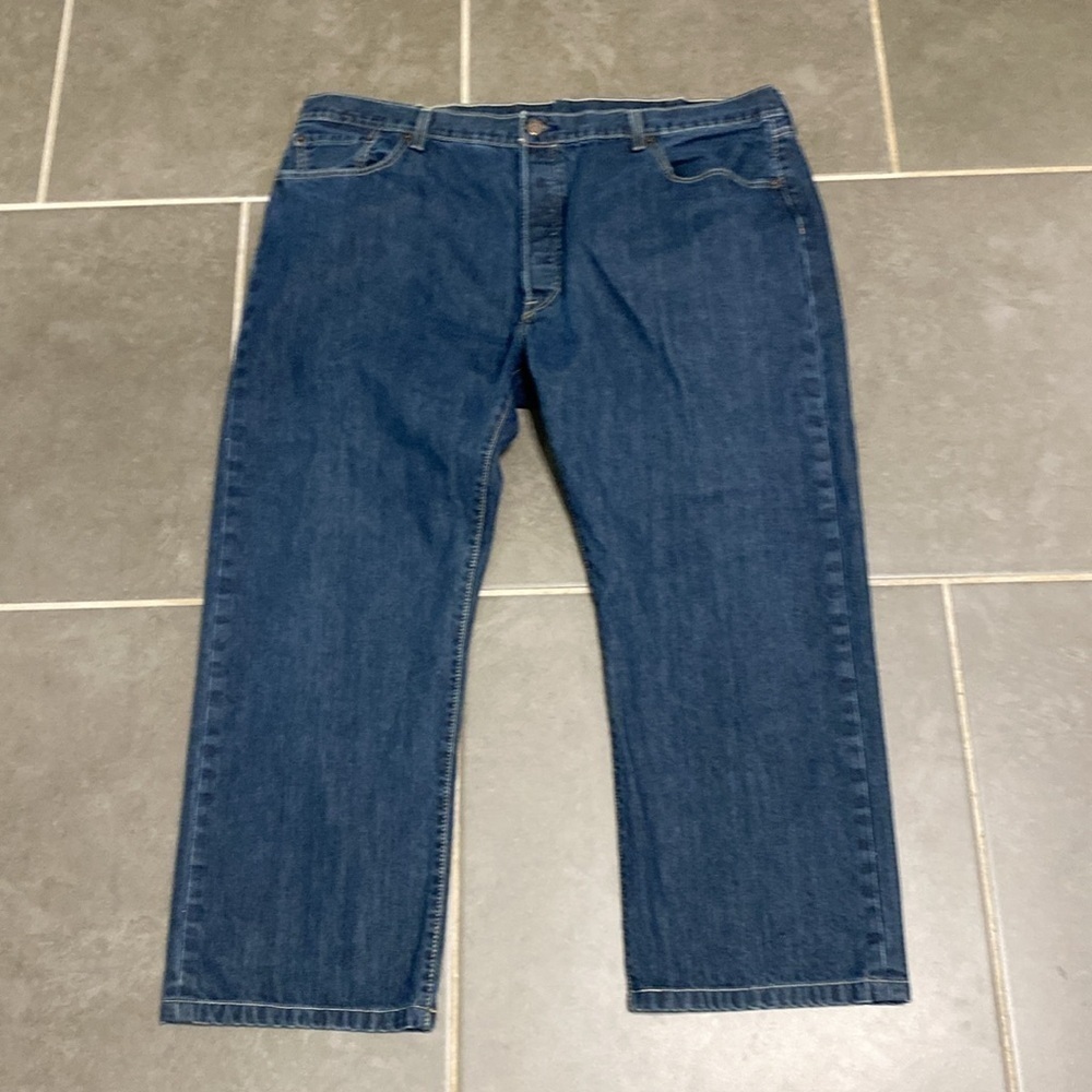 Levi’s 501 button fly jeans. 42x30 - Picture 4 of 5